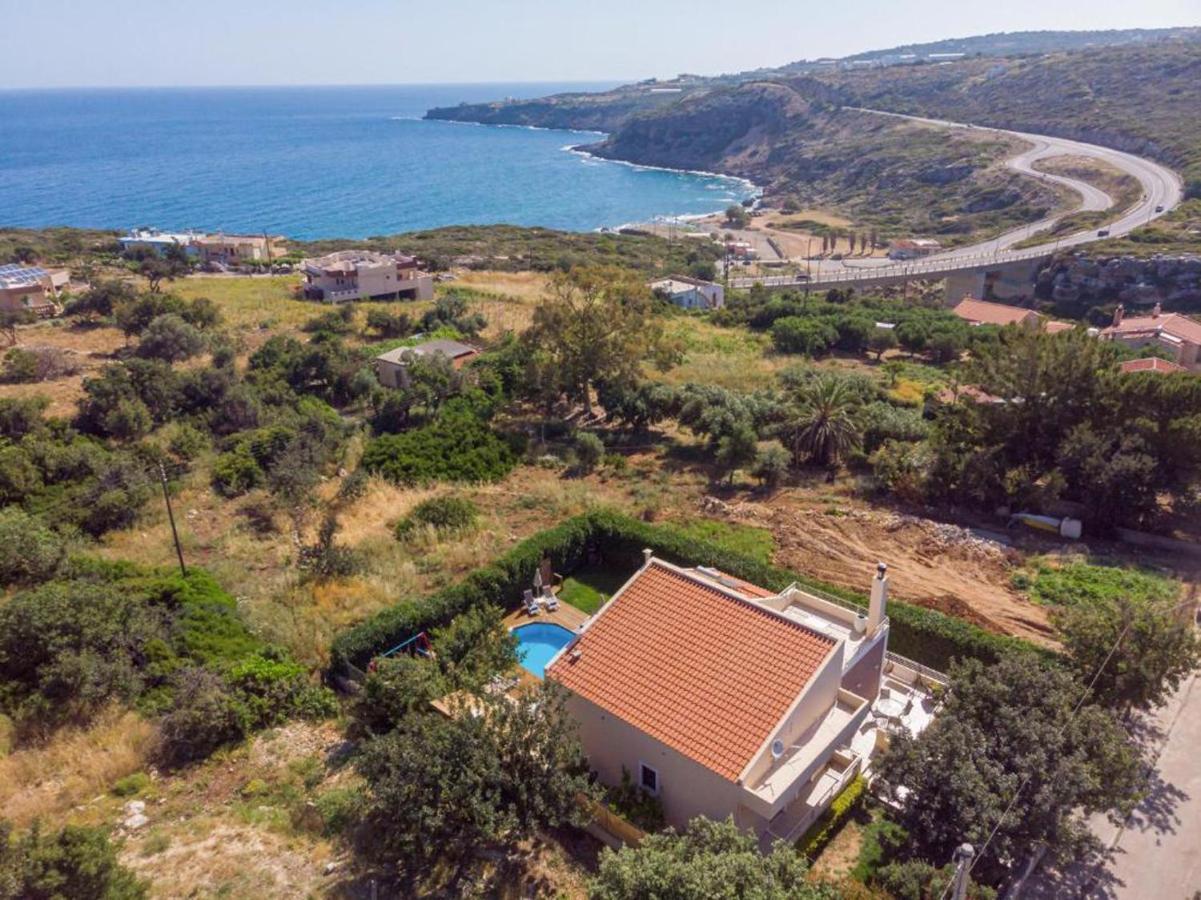 Villa Ellovos With Private Pool Rethymnon Exterior foto