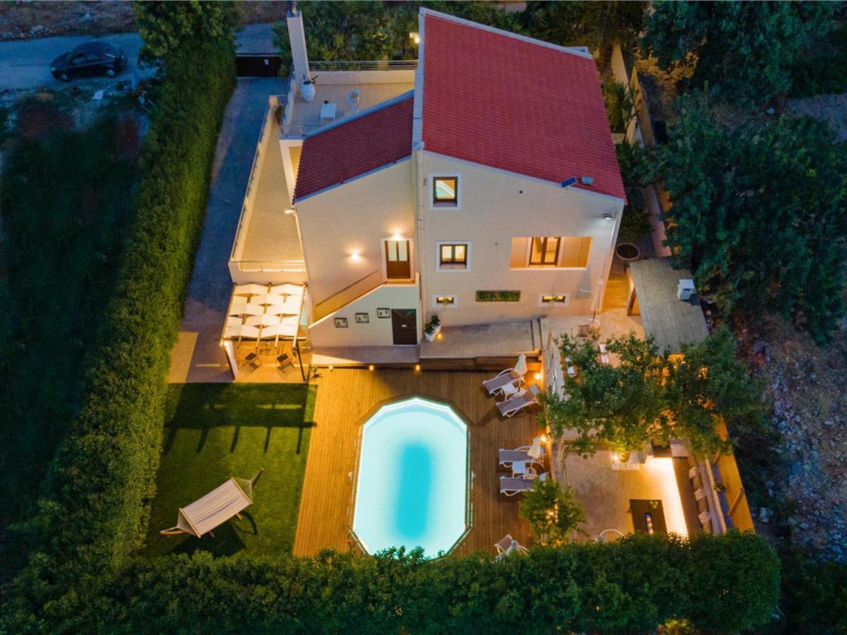 Villa Ellovos With Private Pool Rethymnon Exterior foto