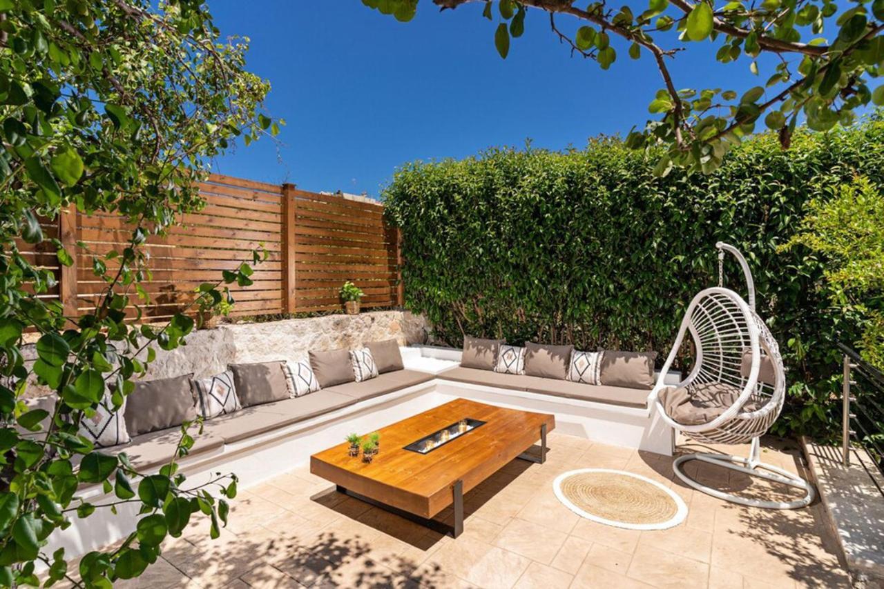 Villa Ellovos With Private Pool Rethymnon Exterior foto