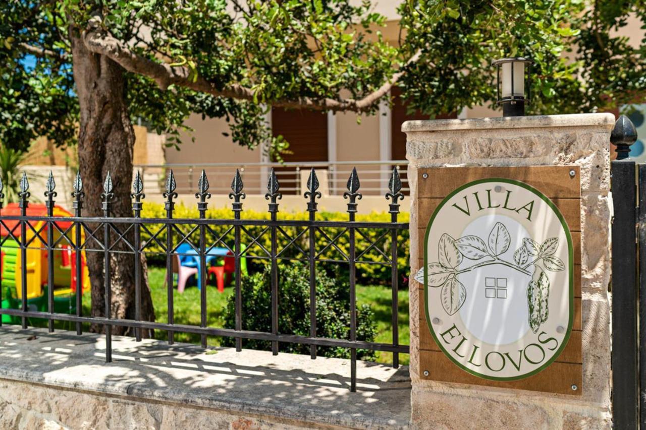 Villa Ellovos With Private Pool Rethymnon Exterior foto