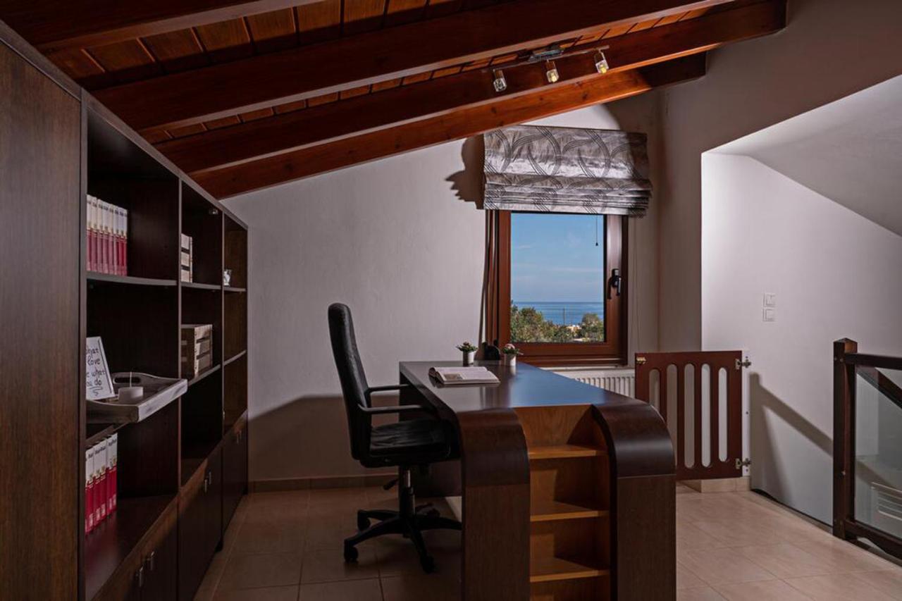 Villa Ellovos With Private Pool Rethymnon Exterior foto